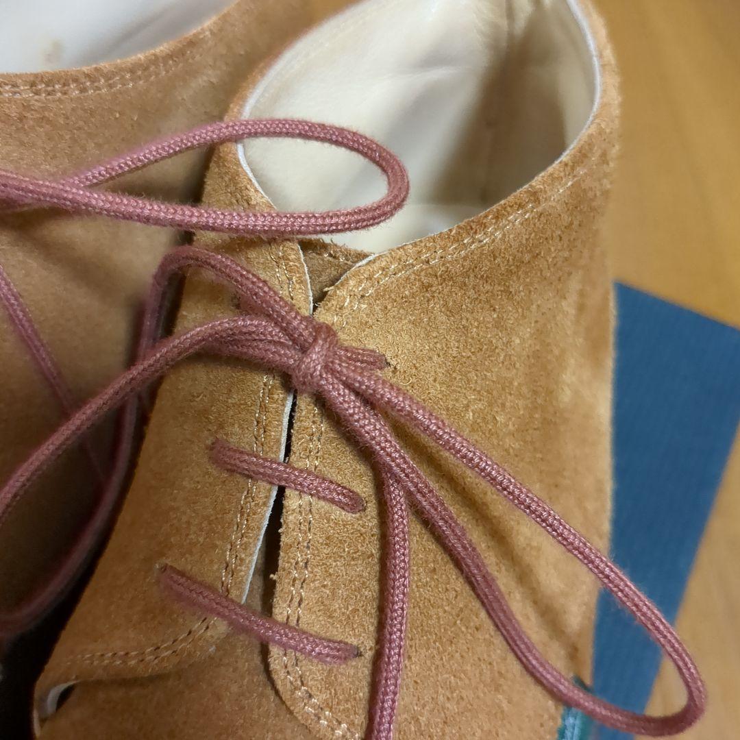 極美品ボーイズマーケット別注パラブーツParaboot/ゲルニー/金茶