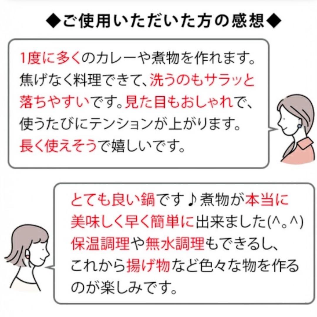 ウ*ツ様 【新品未使用】宮崎製作所 ジオプロダクト ポトフ鍋 22㎝ 5.0L