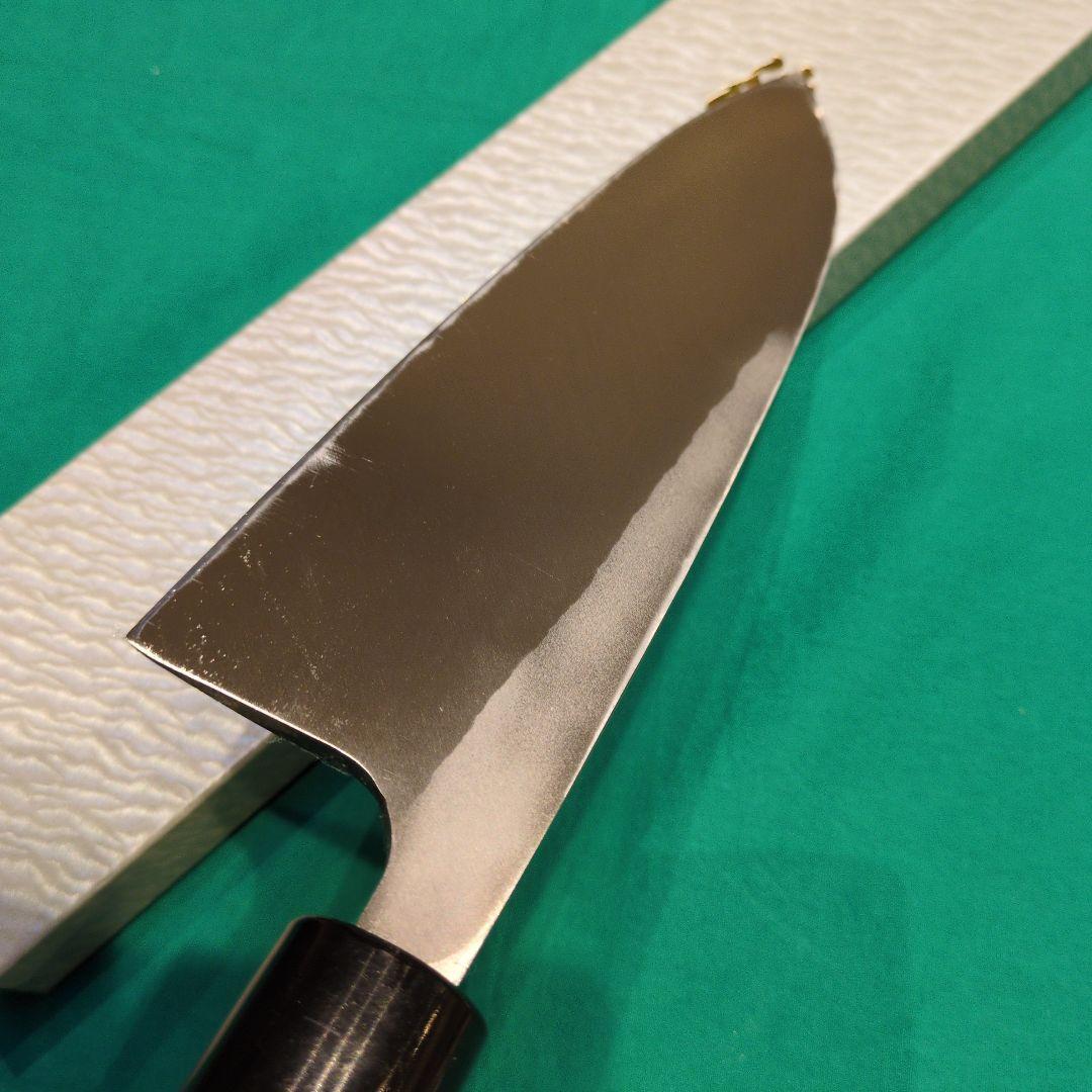 《銀三鋼使用》正光作　大型出刃包丁　7寸　210ミリ