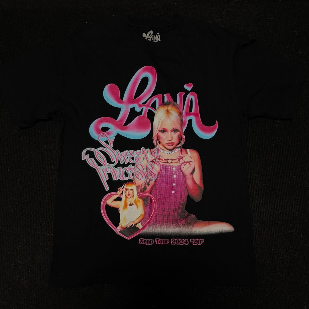 Lana Zepp Tour 2024 Tシャツ Lサイズ ブラック ラナ - メルカリ