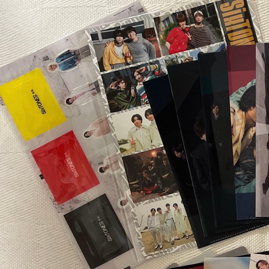 SixTONES CD特典 クリアファイル等 まとめ売り - メルカリ