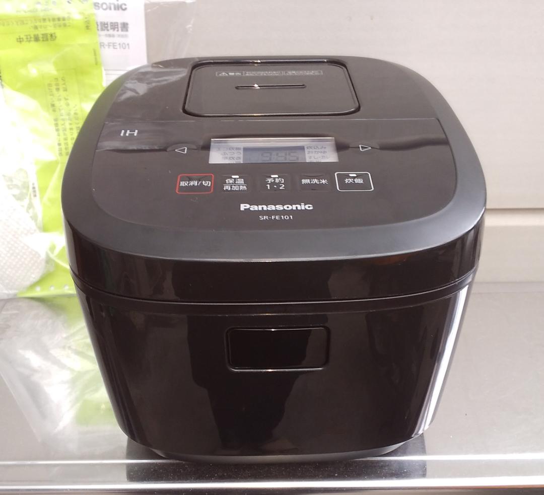 展示品PanasonicIH炊飯器SR-FE101-K 炊飯器 ブラック SR-FE101-K ［5.5合 /IH］｜の通販はソフマップ[sofmap]