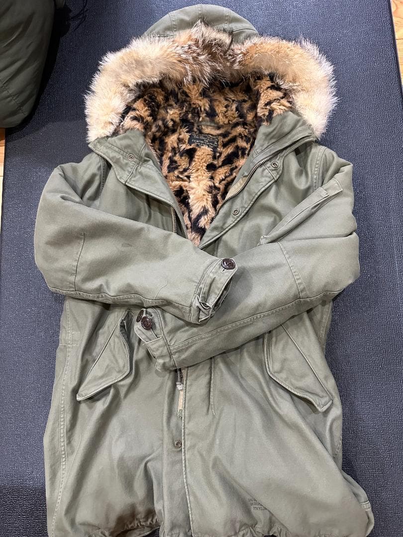 ホッキー　希少WACKO MARIA ワコマリアファー モッズコート S WACKO MARIA(ワコマリア) モッズコート グリーン サイズ S｜【公式