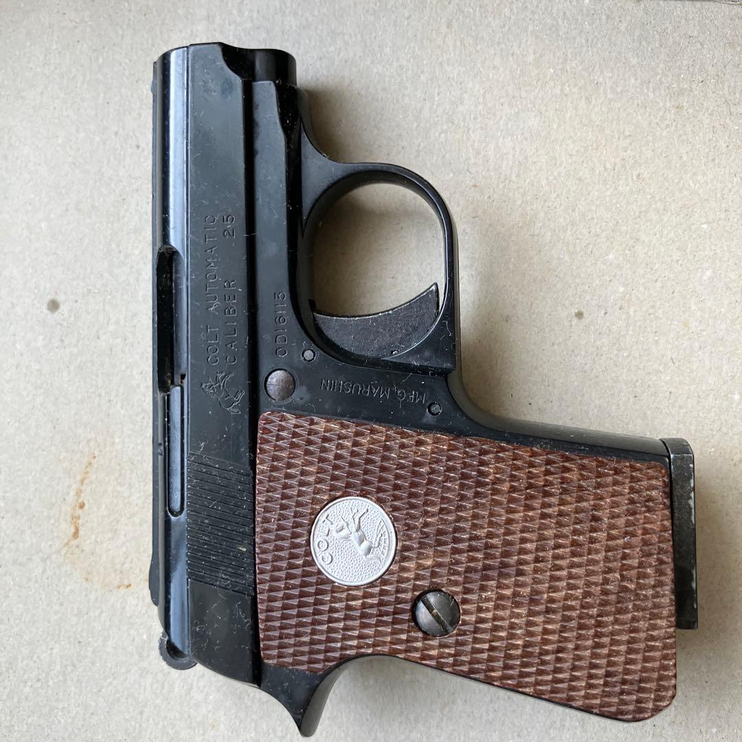 コルト .25オート モデルガン インサイドホルスター付 コルト www