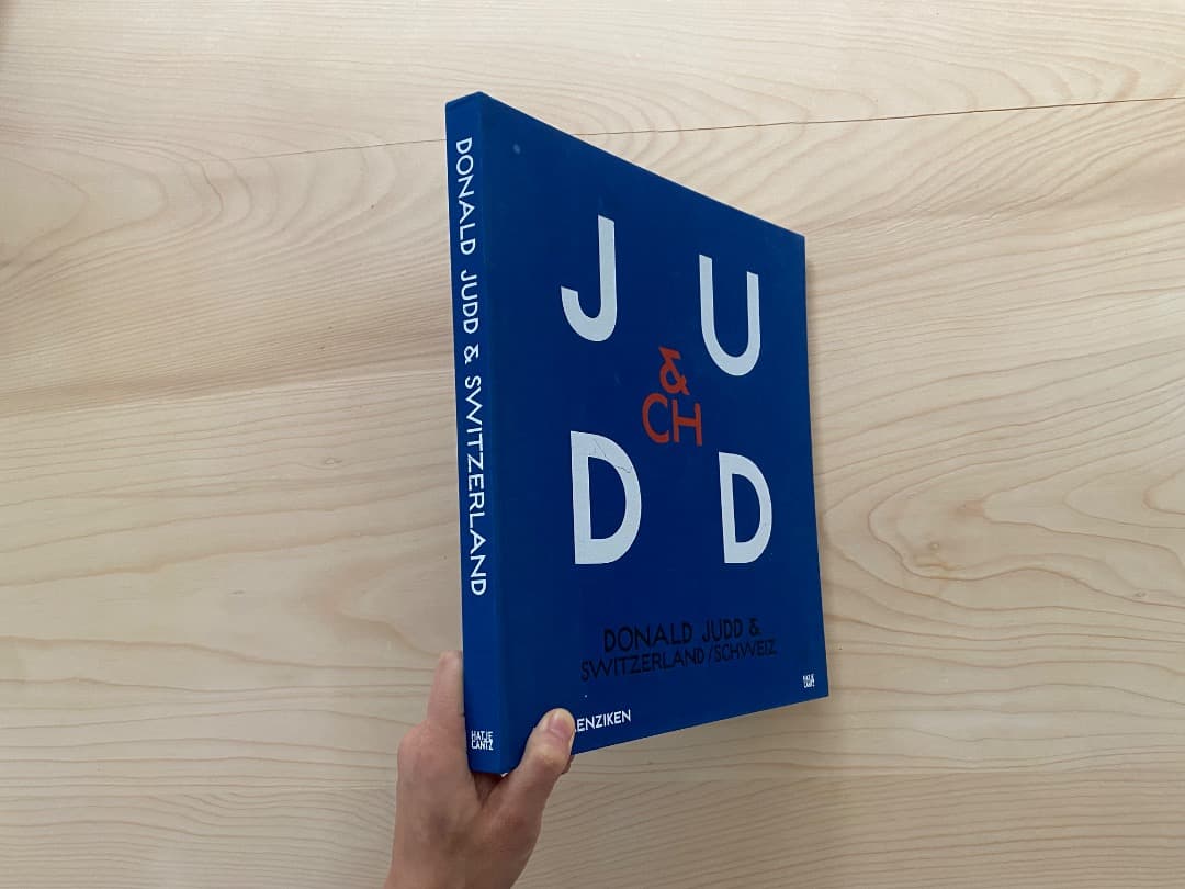 入手困難 JUDD & CH ドナルド・ジャッド & スイス - メルカリ