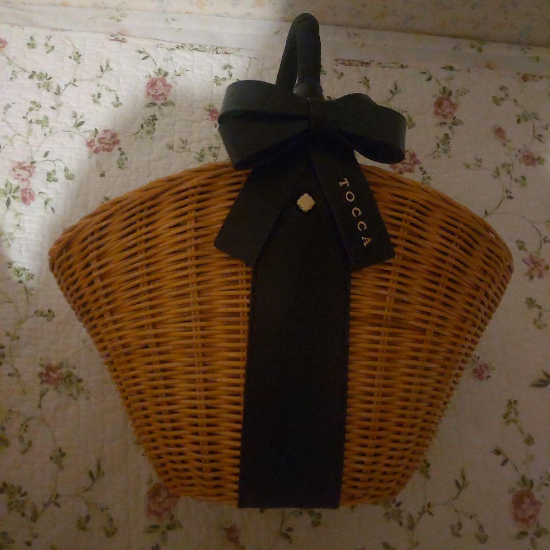 お値下けTOCCA かごバッグ - メルカリ