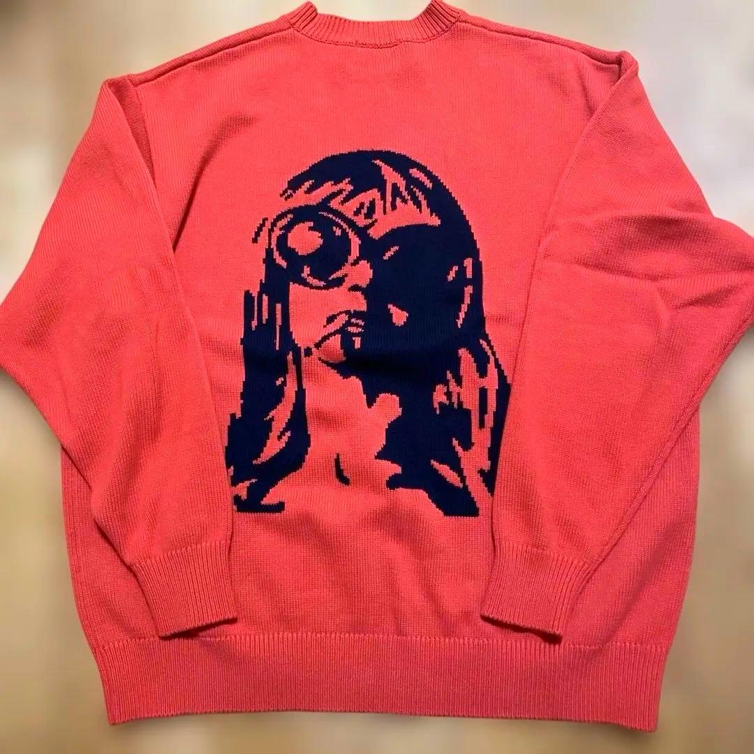 hysteric glamour ヒステリックグラマー　ニット　セーター　XL ENDLESS ROCK編込 セーター|HYSTERIC GLAMOUR MEN | HYSTERIC GLAMOUR