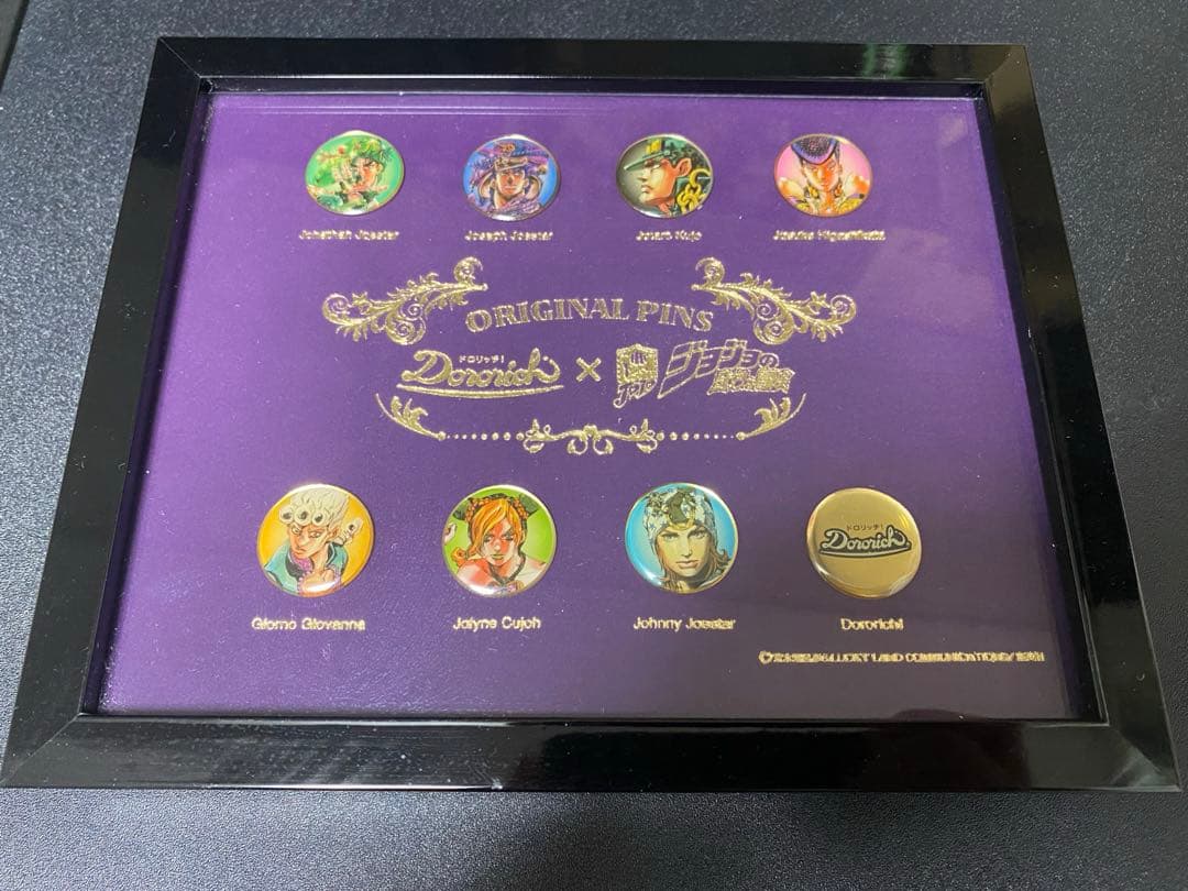 ジョジョの奇妙な冒険 ドロリッチ オリジナルピンズ コンプリートセット