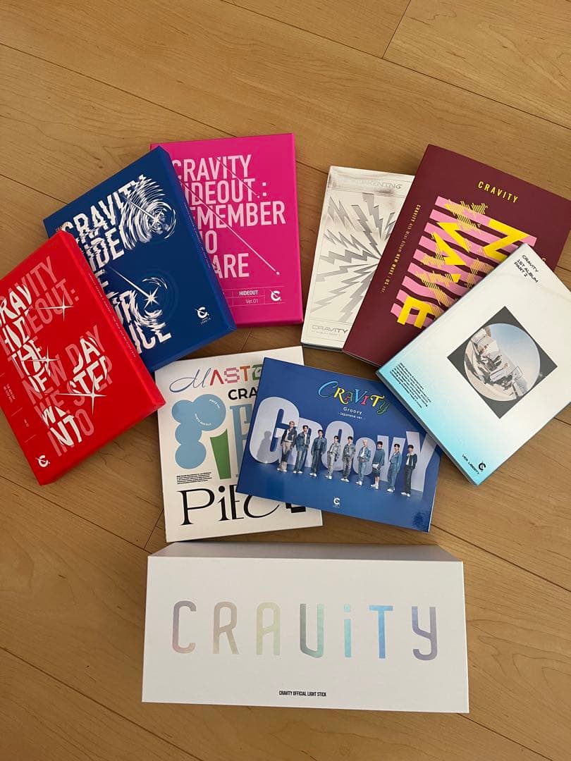 CRAVITYセット + オフィシャルライトスティック CRAVITYセット + オフィシャルライトスティック CRAVITY Official