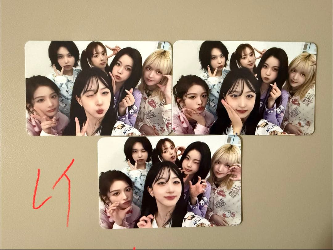 NMIXX blue valentines makestar￼ 団体トレカセット - メルカリ