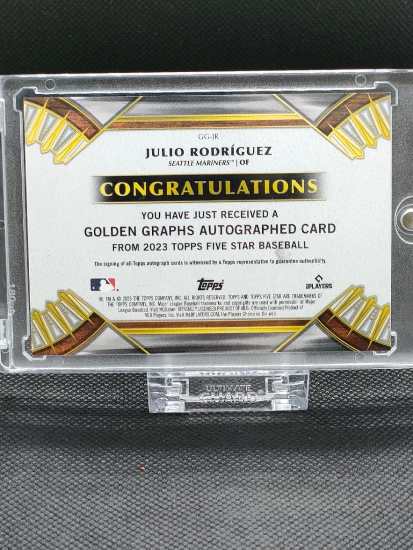 美品】Julio Rodriguez_オンカードサイン_マリナーズ - メルカリ