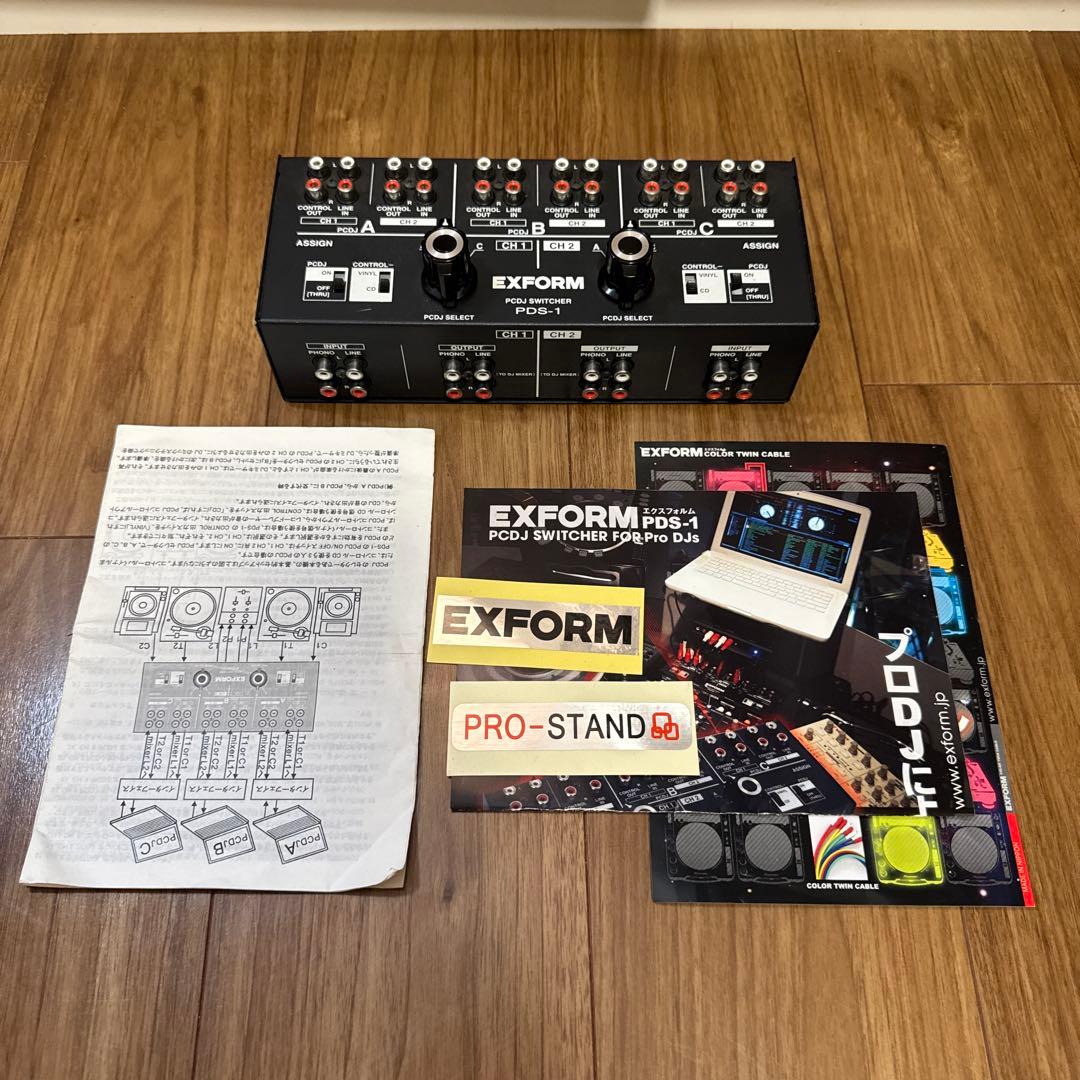 DJ機材 EXFORM PDS-1 DJ機材 EXFORM PDS-1 EXFORM / PDS-1s PCDJ SWITCHER スイッチャー