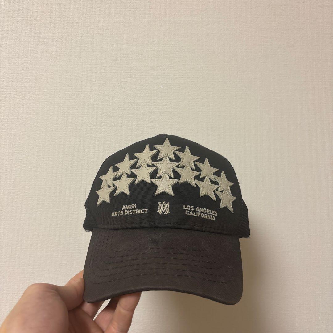 amiri キャップ スター レア 早い者勝ち AMIRI スターアップリケ キャップ (AMIRI/キャップ) 102603147【BUYMA】