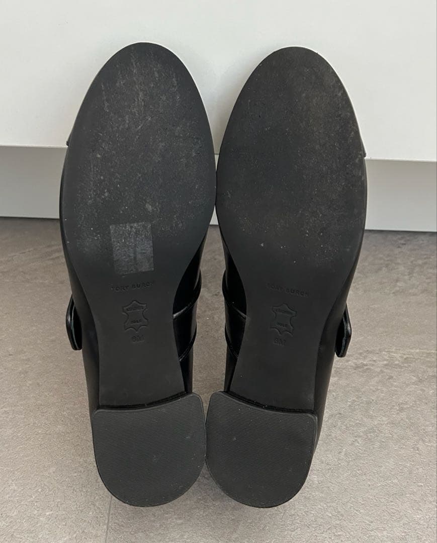 《PEN》トリーバーチ メリージェーン ストラップシューズ 黒 23cm