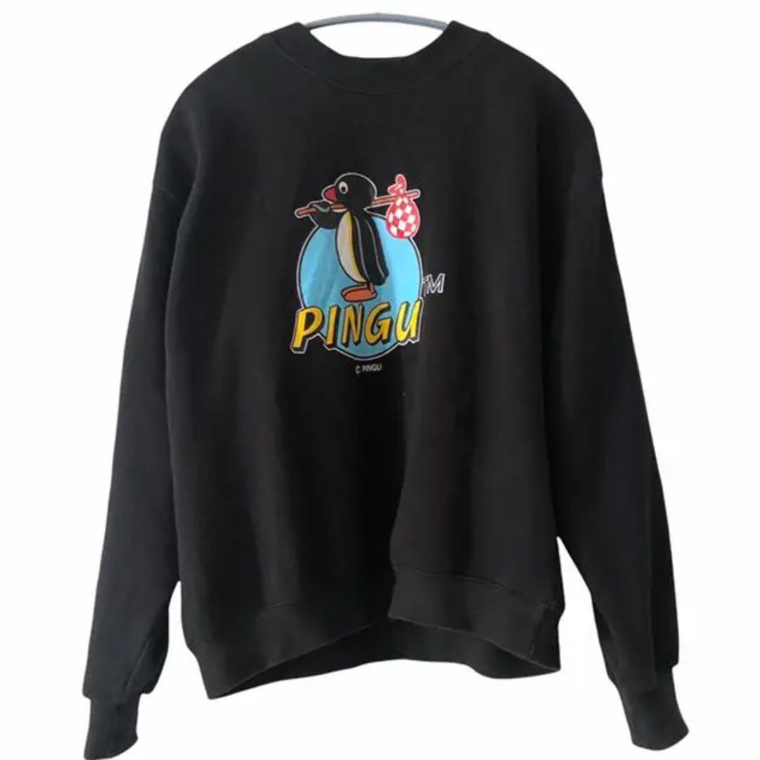 90's PINGU ピングー パーカー スウェット 古着 - メルカリ
