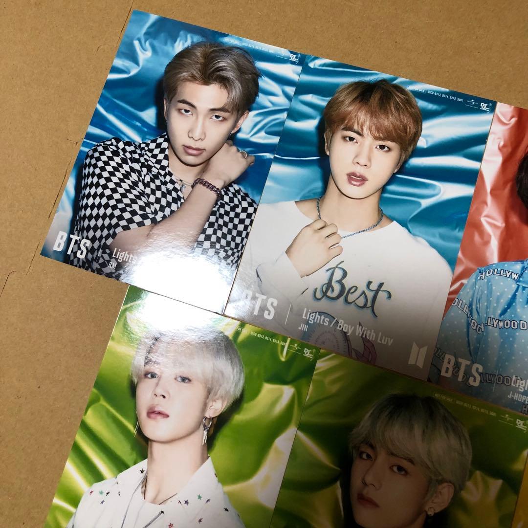 BTS Lights Boy With Luv ユニバ購入特典 フォトカード - メルカリ