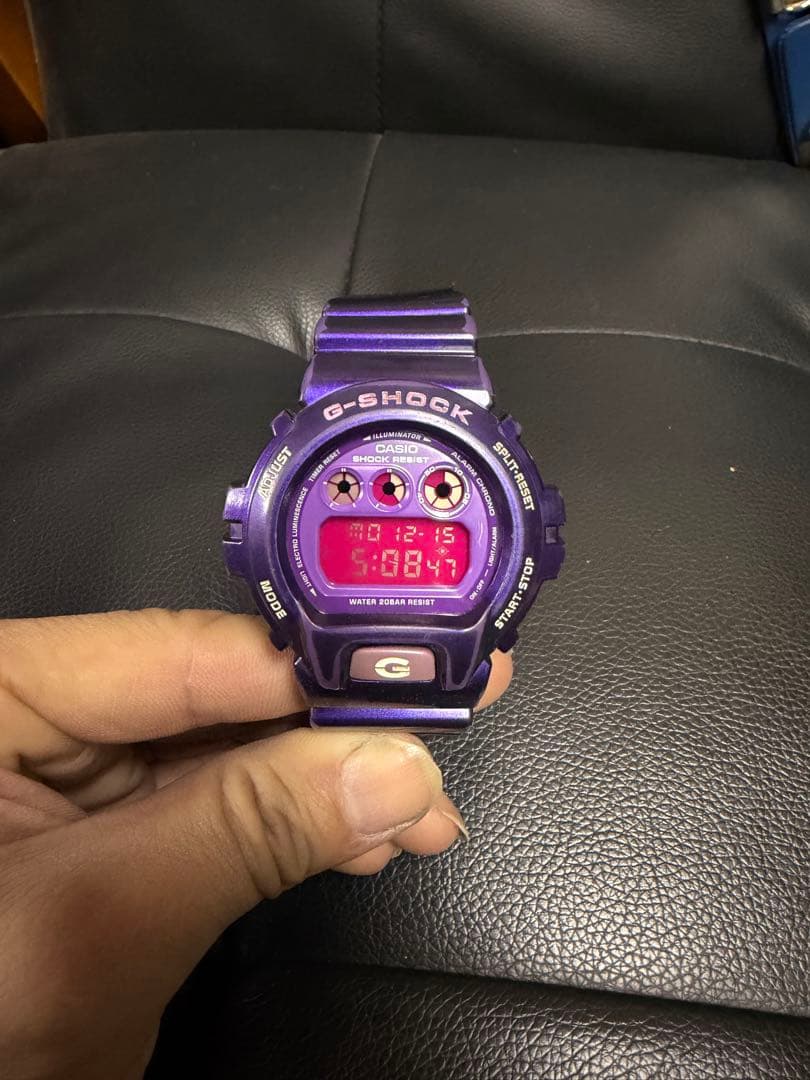 CASIO G-SHOCK クレイジーカラーズ　DW-6900 パープル カシオ 楽天市場】G-SHOCK カシオ 腕時計 CASIO Gショック クレイジーカラーズ