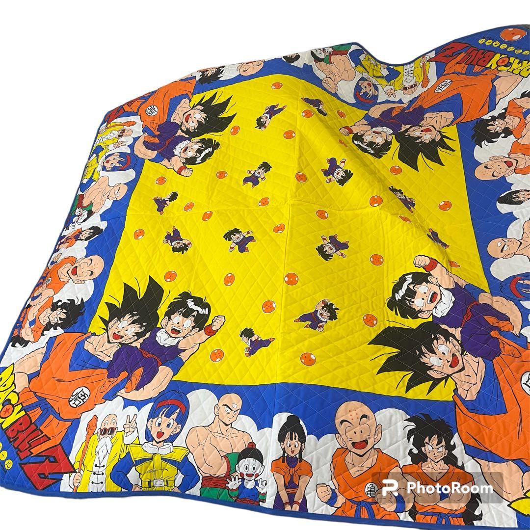 当時物！レア鳥山明ドラゴンボールZ 特大敷物レトロ80〜90sバード