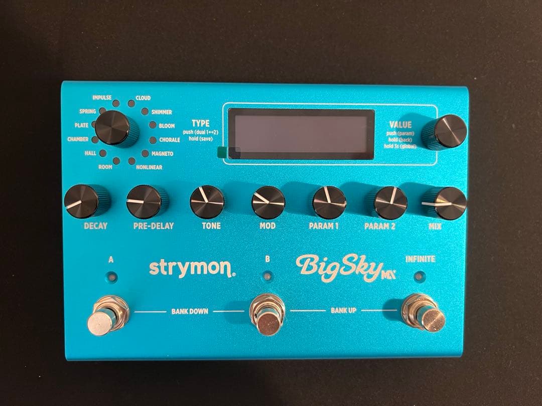 Strymon BigSky MX ギターエフェクター　美品　1/5まで値下げ Strymon BigSky MX ギターエフェクター 美品 1/5まで値下げ - メルカリ
