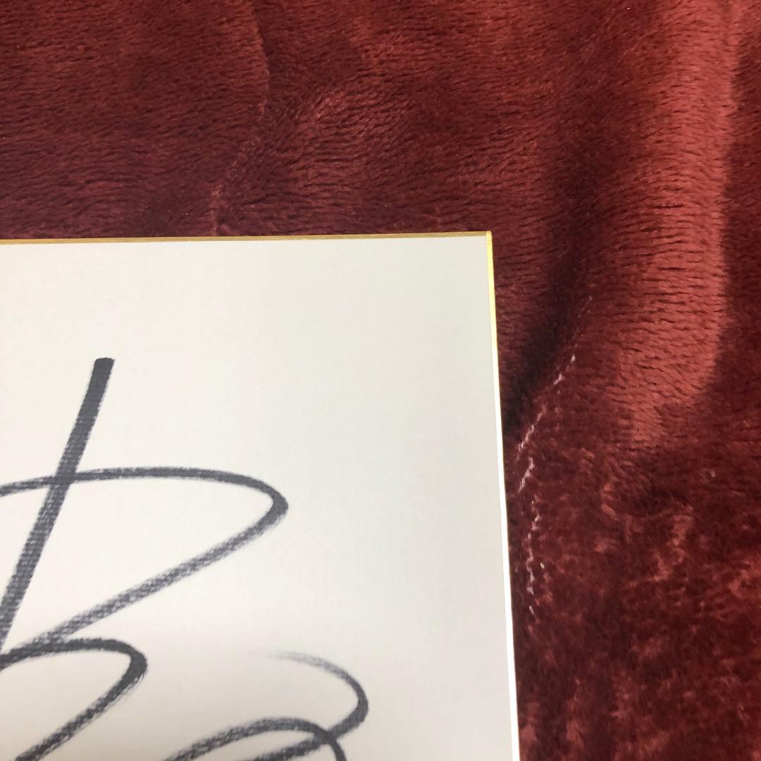 中邑真輔 直筆サイン色紙 新日本プロレス WWE - メルカリ