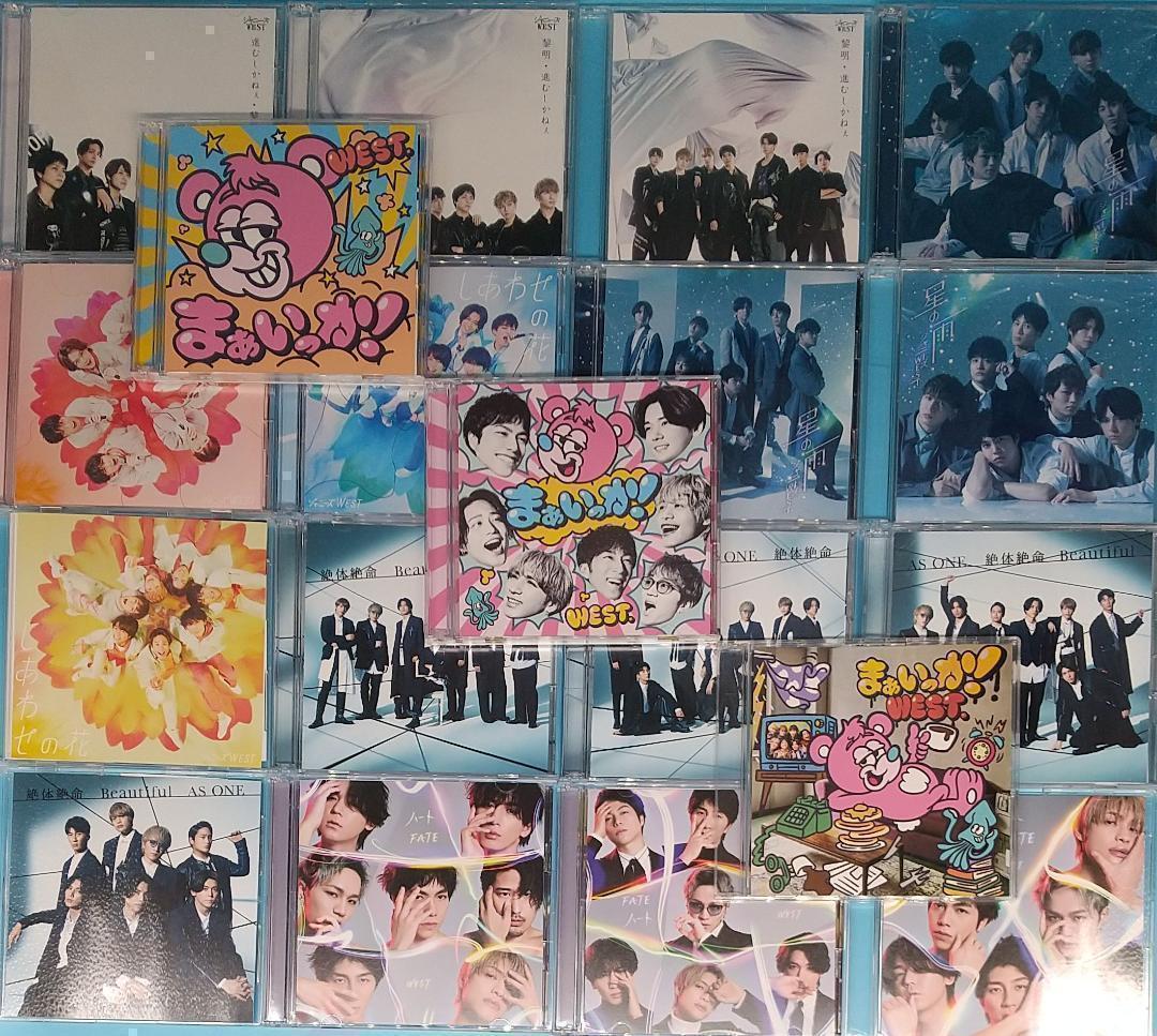 WEST. ジャニーズWEST 全シングル CD 75枚 セット コンプリートの通販