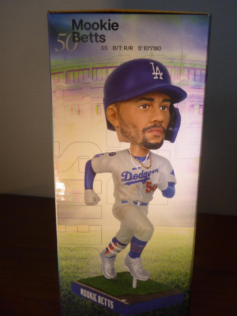 ボブルヘッド ムーキーベッツ5/13配布＋ANA公式PINバッジ - メルカリ