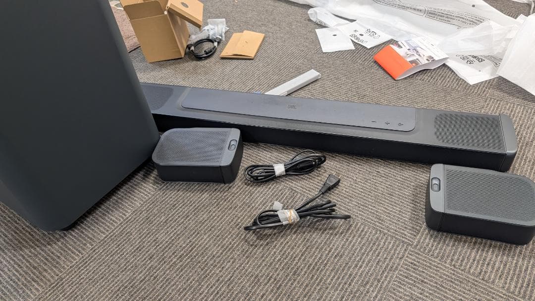 JBL BAR 1000 サウンドバー JBLBAR1000PROBLKJN 月額9,800円レンタルプラン：JBL BAR 1000 サウンドバー