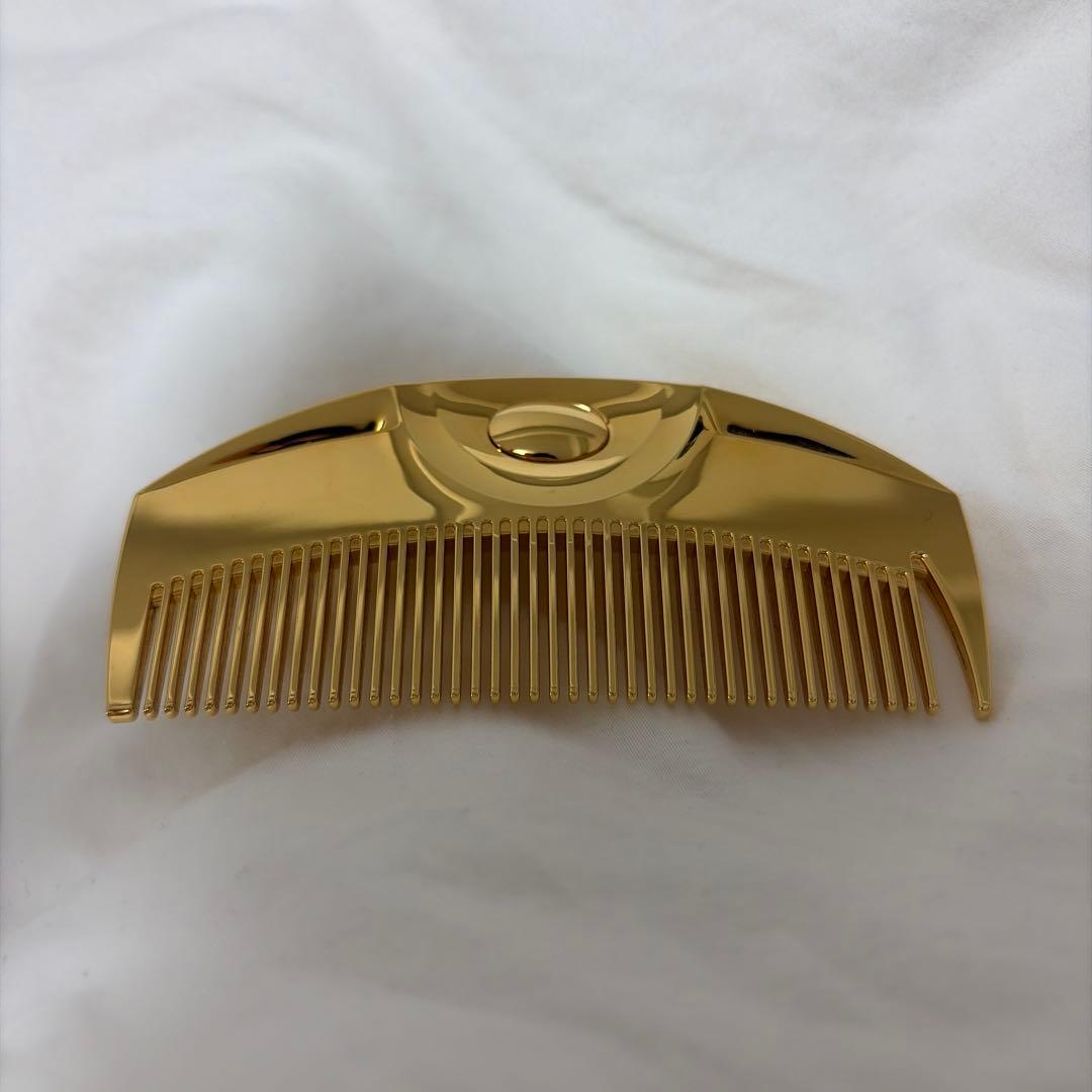 美品】ラブクロム LOVECHROME ゴールド ヘアコーム - メルカリ