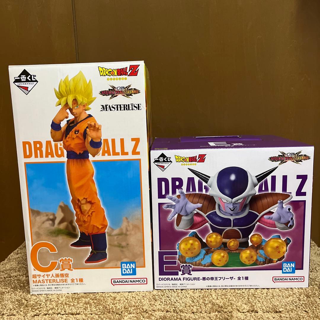 1番くじ ドラゴンボール C賞孫悟空・E賞フリーザ