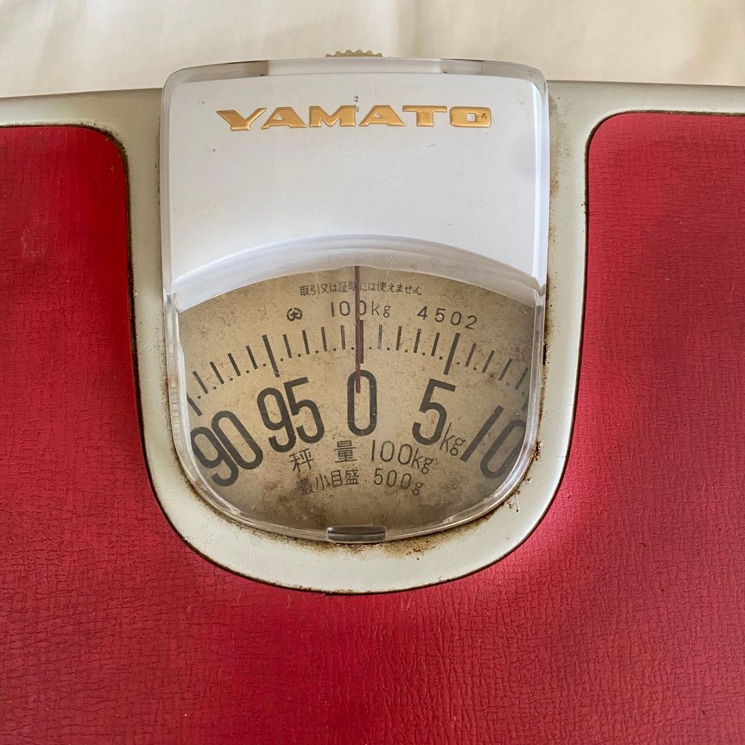 2点まとめ売り YAMATO（大和製衡）製 赤い体重計と、計量器 - メルカリ