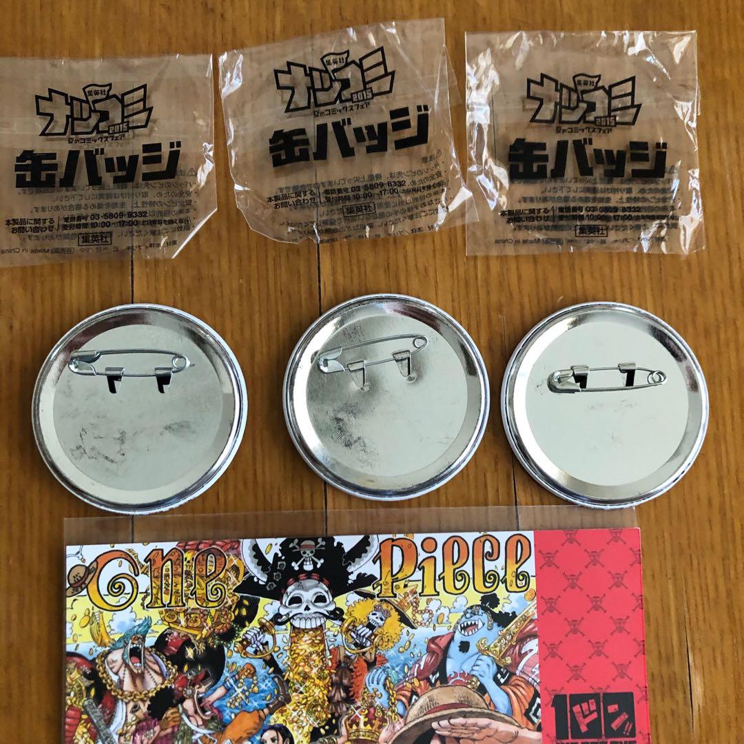 ONEPIECE ワンピース 缶バッジ ナツコミ 2015 ポストカード - メルカリ