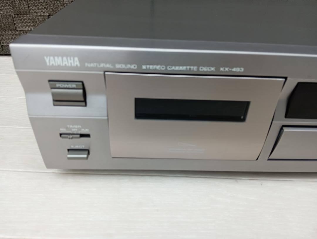 ヤマハ ステレオ カセットデッキ KX-493 リモコン付 オーディオ - メルカリ
