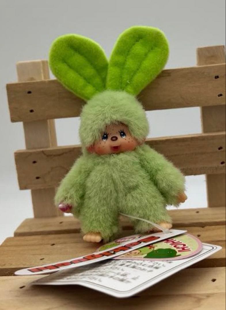 限定！タグ付き！monchhichi 万博　モンチッチ　エキスポ　マスコット 🐵 #モンチッチ マスコットキーチェーン4 モンチッチくん、モンチッチ
