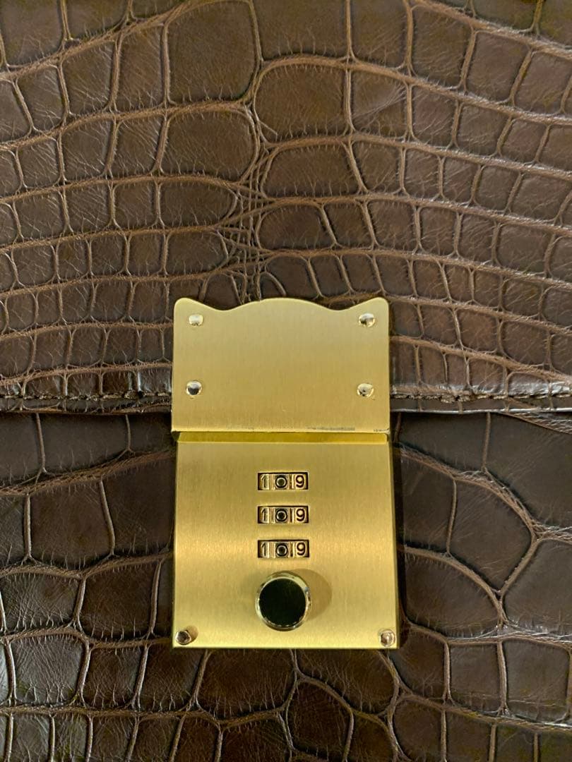 超激安一生物早い者勝ち激レア最終未使用希少ラグジュアリー本クロコダラスバッグ