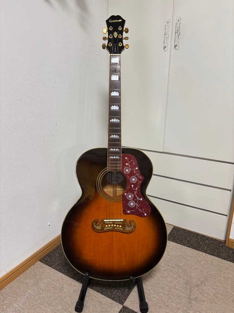 ロ*ド様 Epiphone EJ200VS アコースティックギター サンバースト Epiphone J-200 EC Studio Acoustic-Electric Guitar Vintage Sunburst
