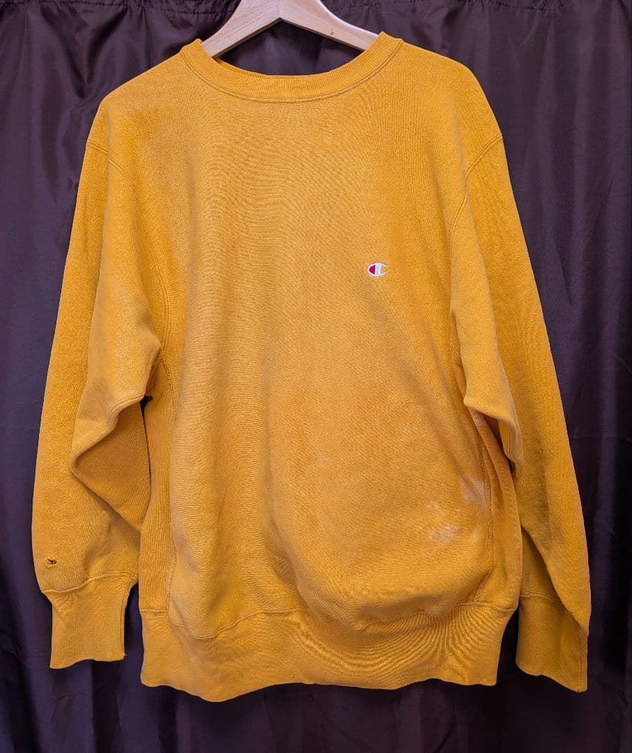 90s チャンピオンリバースウィーブ 1つ目 USA製 希少 マスタード 2026年最新】champion リバースウィーブ 90s マスタードの人気アイテム