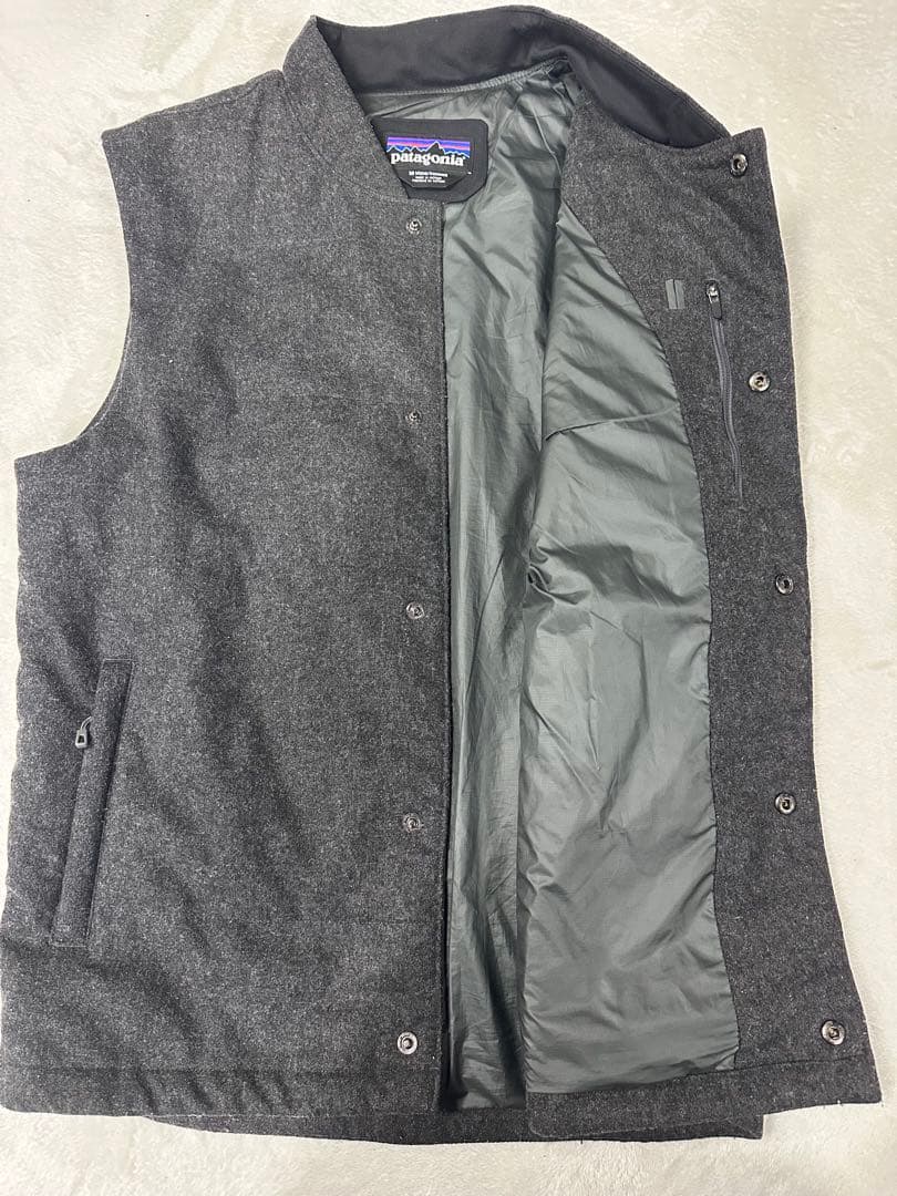 Patagonia ウールベスト M グレー STY27440 - メルカリ