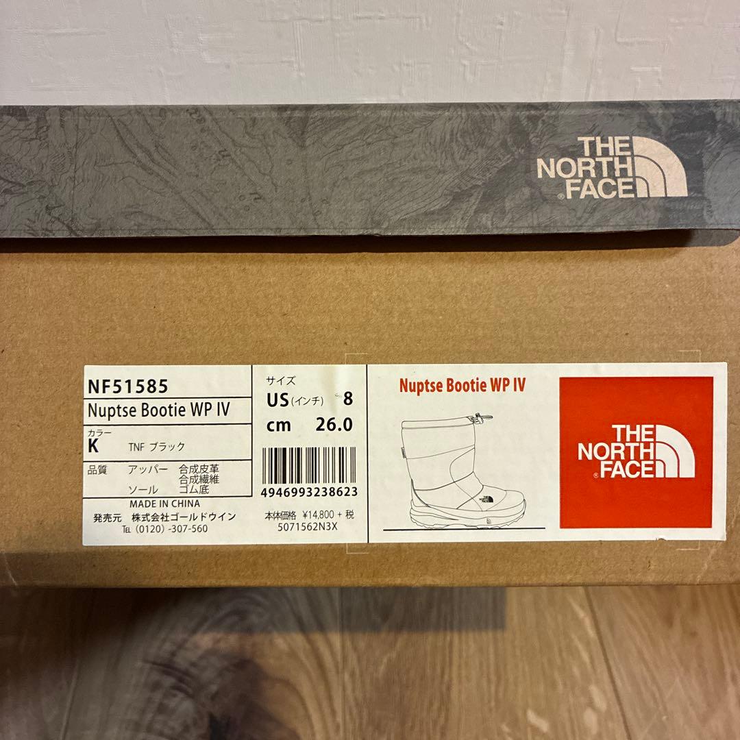 未使用級THE NORTH FACE ヌプシブーツ 26.0cm