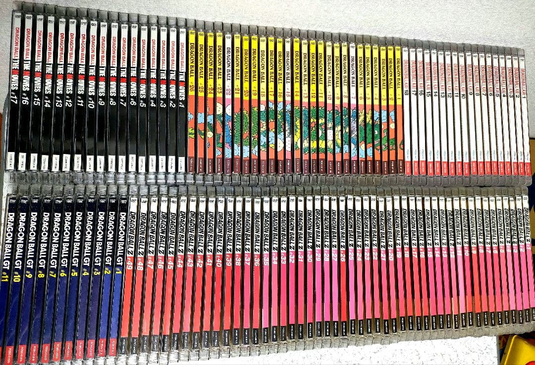 ドラゴンボール　DVDセット　パッケージ版　121巻セット！DragonBall Dragon Ball Z TV Series DVD Set DBZ - Complete Seasons 1-9