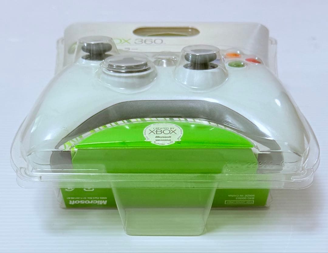 希少 未開封 Microsoft XBOX 360 コントローラー ホワイト - メルカリ