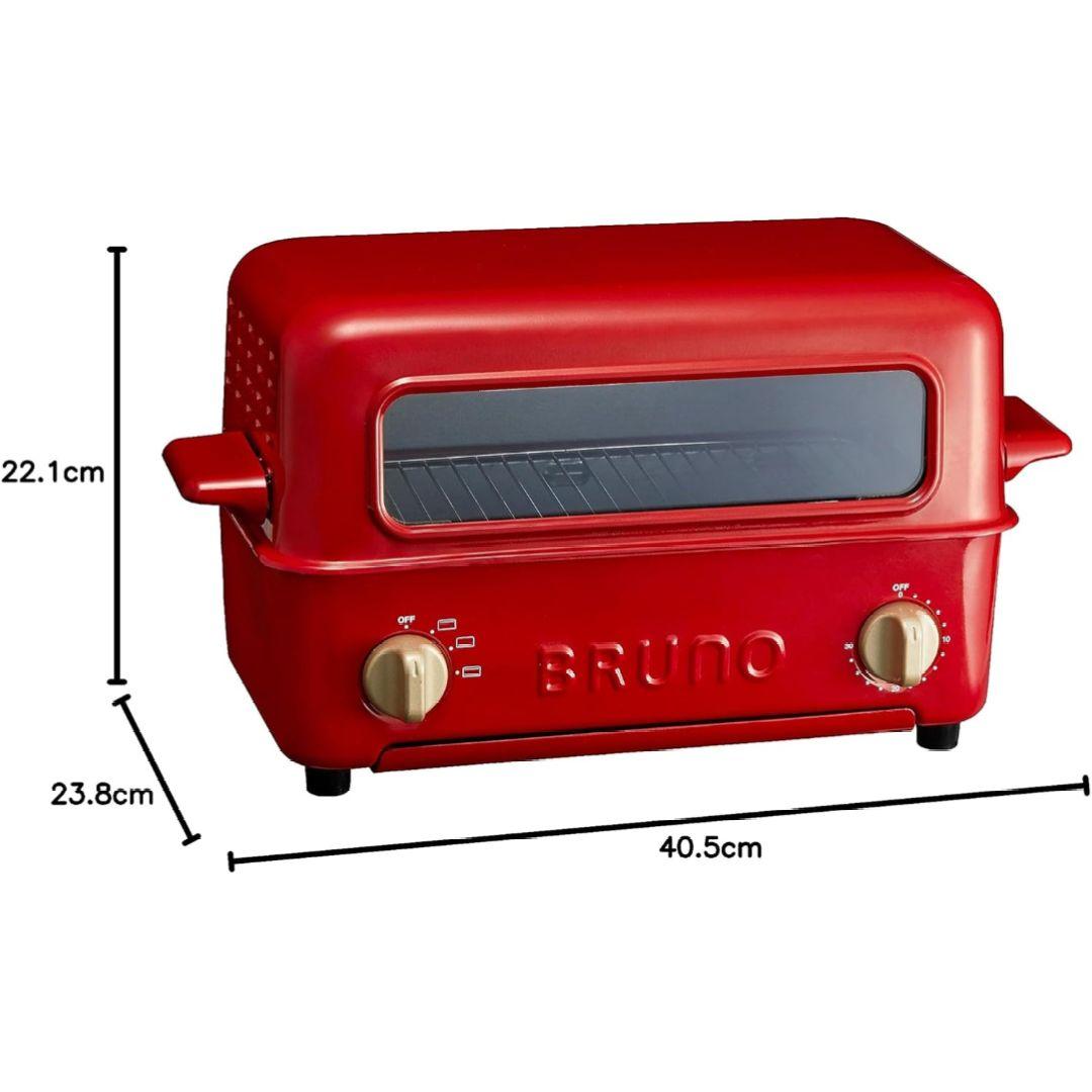 BRUNO ｜ トースター ｜ BOE033-RD ジャンク - メルカリ