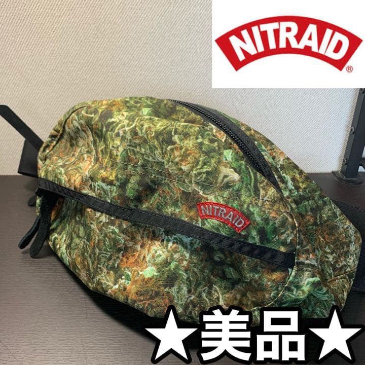 ☆美品☆nitraid ナイトレイド ボディバッグ ショルダー バッグ - メルカリ