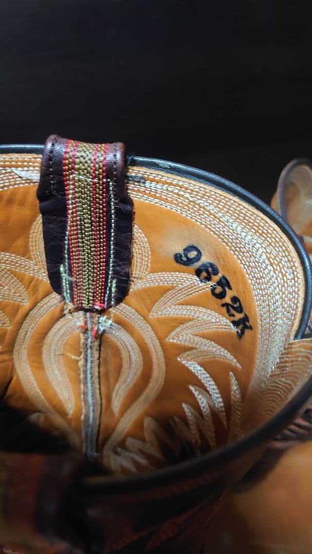 ☆リオスオブメルセデスウエスタンブーツ9.5D (27.5cm)お値下げ交渉OK