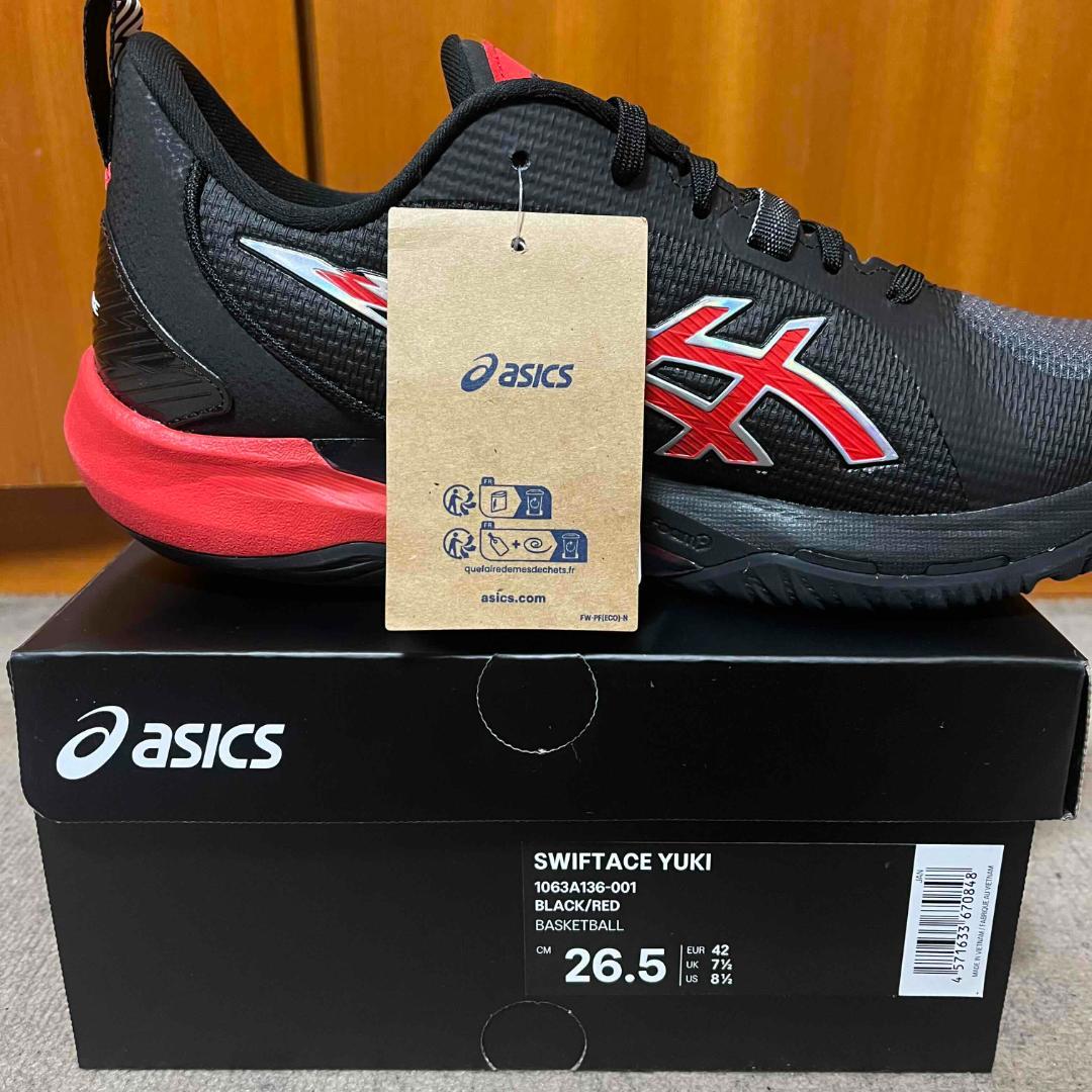 アシックス SWIFTACE YUKI 26.5センチ 河村勇輝 ブルズカラー - メルカリ