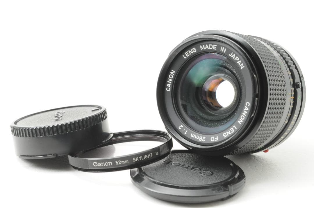 CANON キヤノン New FD 28mm F2.0 Canon FD 28mm wideangle lenses
