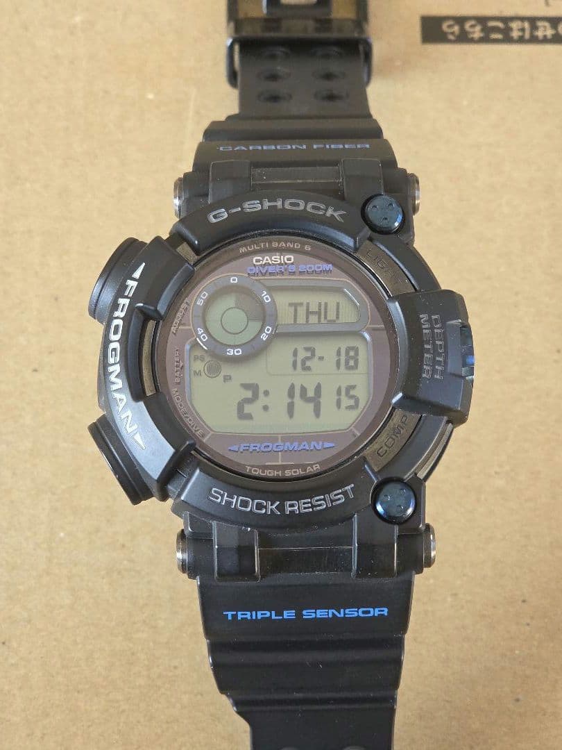 CASIO G-SHOCK FROGMAN GWF-D1000B 箱無し GWF-D1000B-1JF | CASIO