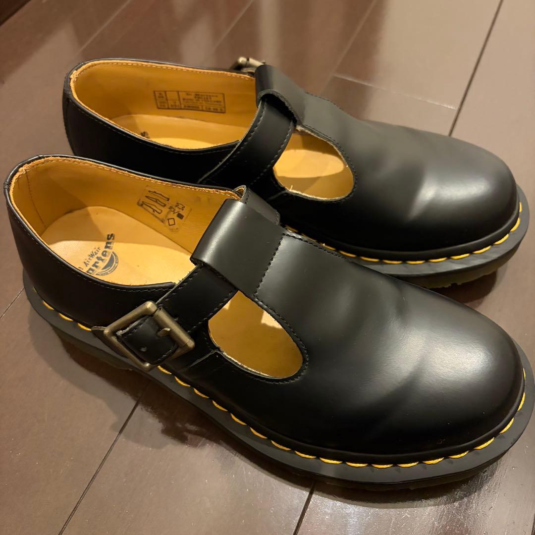 Dr. Martens ドクターマーチン POLLEY UK5 美品 ドクターマーチン ポリー 14852001 Dr.Martens POLLEY T-BAR