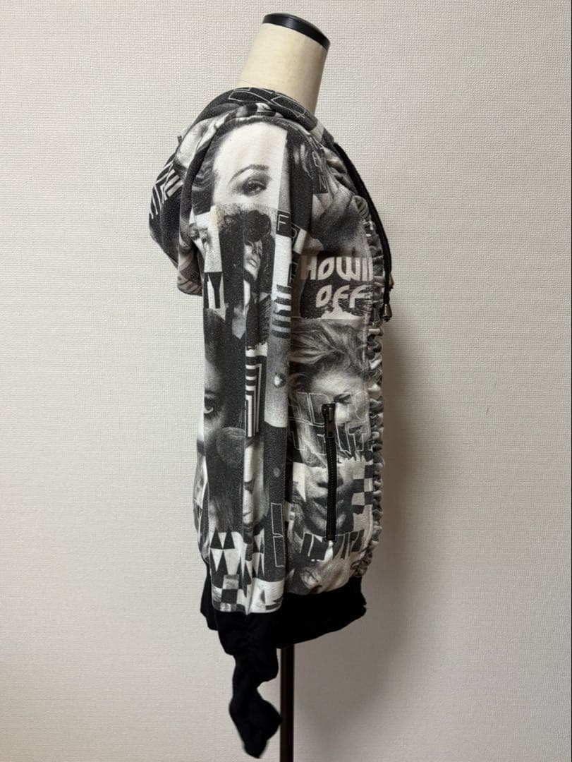 y2k ダークコア コケット ゴシック 平成 平成ギャル ギャル パーカー