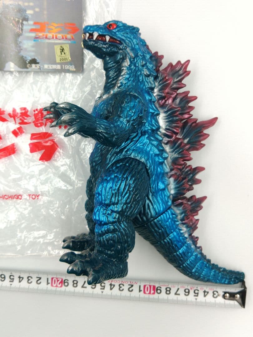 M1号 ゴジラビデオファンクラブ ミレニアムゴジラ開封済 ヘッダー、袋