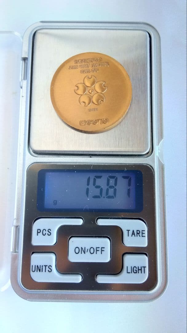 EXPO'70日本万国博覧会銀SV925・銅メダル 造幣局製 専用ケース付き